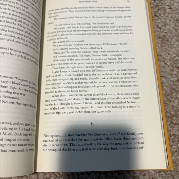 Black Hawk Down Book- By Mark Bowden - Picture 4 of 5